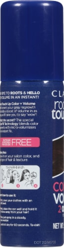 Clairol Color + Volume 2&1 Spray Dark Brown Root Touch Up Perspective: left
