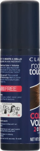 Clairol Color + Volume 2in1 Light Brown Temporary Root Touch Up Spray Perspective: left