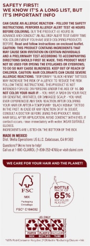 Clairol Texture & Tones Brilliant Hair Color - Natural Black Perspective: left