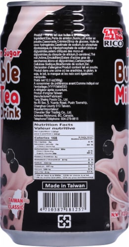 Rico® Bubble Milk Tea Brown Sugar Drink Perspective: left