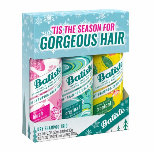 Batiste Dry Shampoo Trio Pack Perspective: left