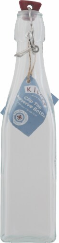 KILNER® Square Clip Top Preserve Bottle Perspective: left