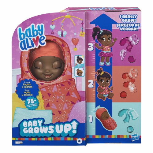Baby Alive Baby Grows Up Sweet - Sweet Blossom or Lovely Rosie Perspective: left