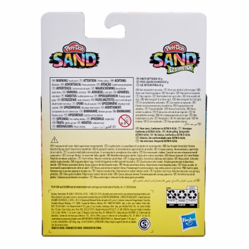 Play-Doh Teal/Orange Sand Sampler Perspective: left