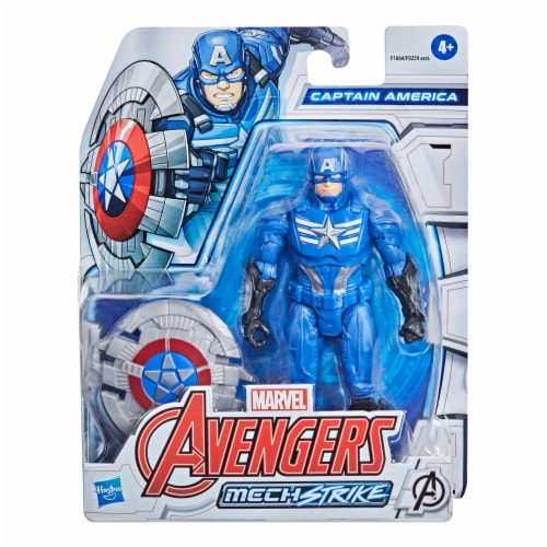 Marvel Avengers Mech Strike Captain America Action Figure Perspective: left