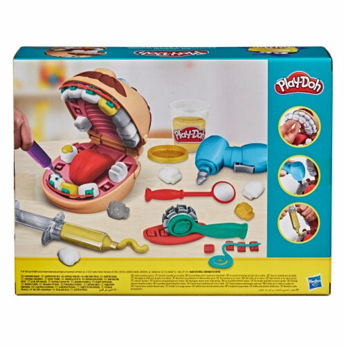 Play-Doh Drill 'n Fill Dentist Modeling Compound Set Perspective: left