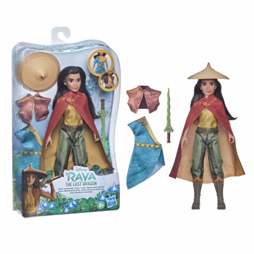 Hasbro Disney Raya and the Last Dragon Raya's Adventure Styles Perspective: left