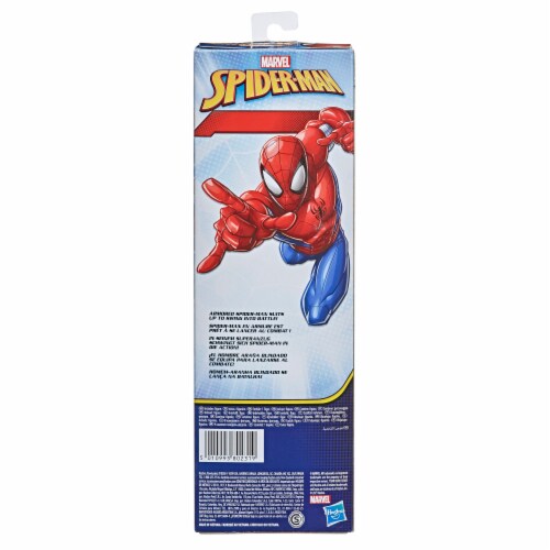 Hasbro Marvel Titan Hero Series Armored Spider-Man Perspective: left