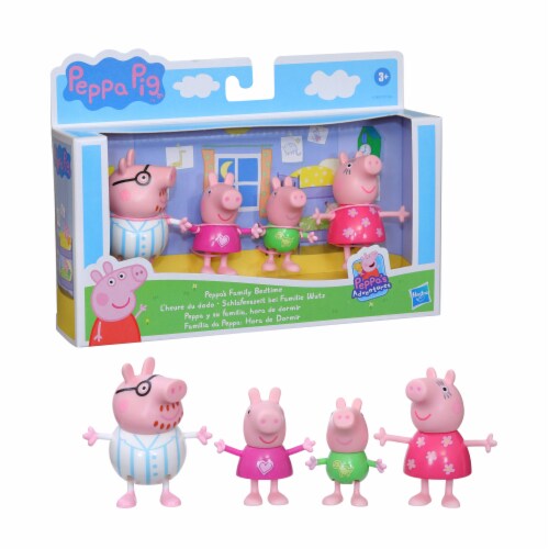 Hasbro® Peppa Pig™ Peppa’s Adventures Family Bedtime Figures Perspective: left