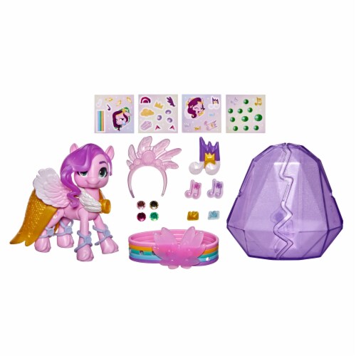 My Little Pony A New Generation Princess Petals Crystal Adventure Set Perspective: left