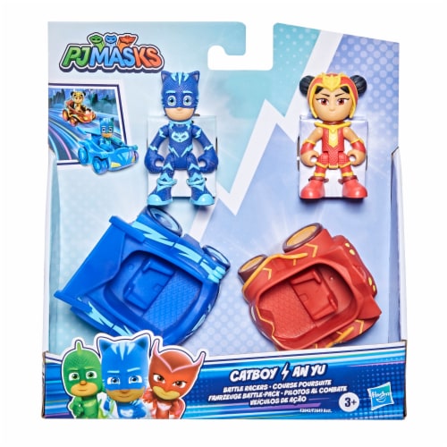 Hasbro PJ Masks Heroes vs. Villains Catboy vs. An Yu Battle Racers Perspective: left