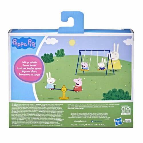 Hasbro® Peppa Pig Peppa's Outside Fun Playset Perspective: left