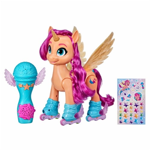 Hasbro F17865E00 My Little Pony Sing N Skate Sunny Perspective: left