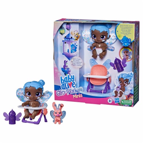 Hasbro Baby Alive Sky Breeze GloPixies Doll Perspective: left