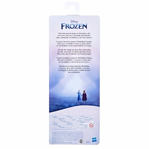 Hasbro Disney's Frozen 2 Shimmer Queen Elsa Doll Perspective: left