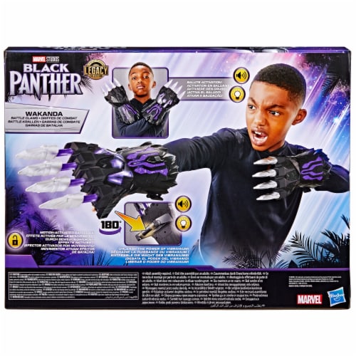 Hasbro Marvel Studios Black Panther Wakanda Battle Claws Perspective: left