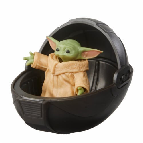 Hasbro Star Wars Grogu and Hover Pram Perspective: left