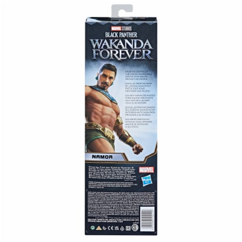Hasbro Marvel Studios Black Panther Wakanda Forever Action Figure Perspective: left