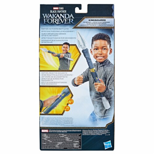 Marvel Studios Black Panther Wakanda Forever Kingsguard Toy Perspective: left