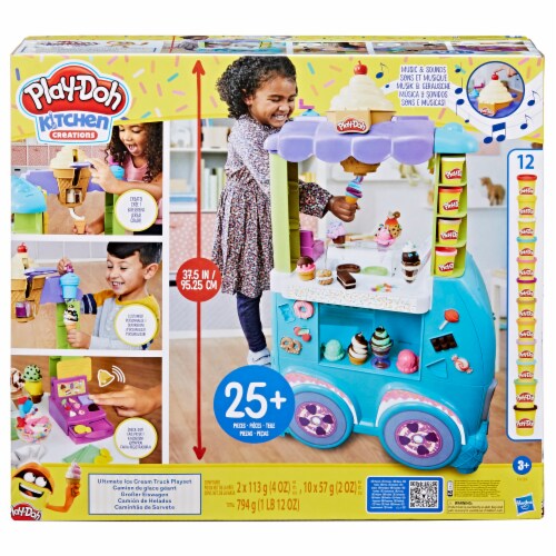 Play-Doh Kitchen Creations Ultimate Ice Cream Truck Playset, 1 ct - Kroger