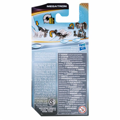 Transformers Toys EarthSpark Tacticon Megatron Action Figure, 2.5Inch