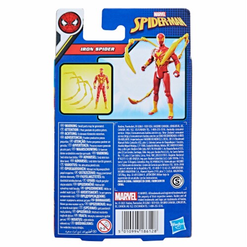 Marvel Spider-Man Epic Hero Series Iron Spider Action Figure Perspective: left