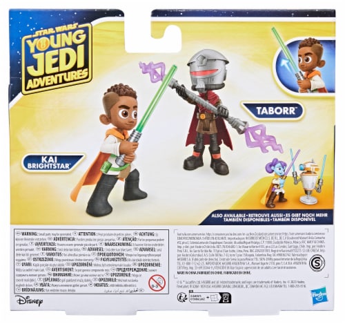Hasbro Star Wars Pop-Up Lightsaber Duel Kai Brightstar & Taborr Perspective: left