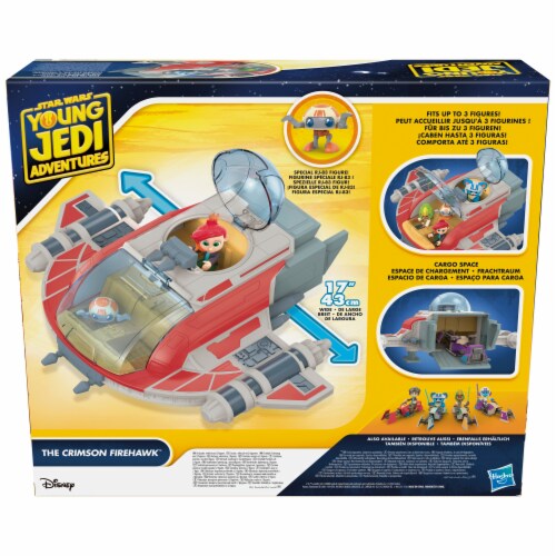 Hasbro Star Wars™ The Crimson Firehawk™ Playset Perspective: left