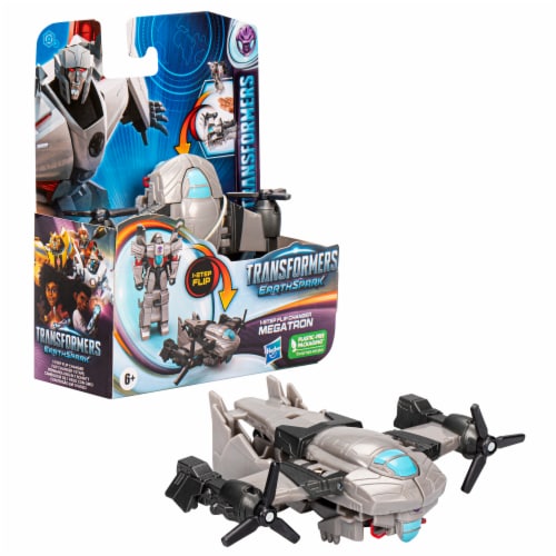 Hasbro Transformers EarthSpark 1-Step Flip Changer - Assorted Perspective: left