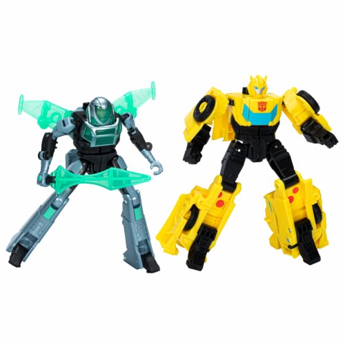 Hasbro Transformers EarthSpark Bumblebee & Mo Malto Perspective: left