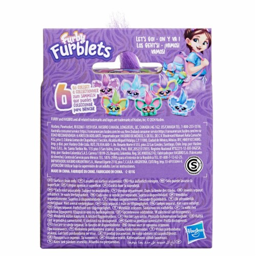 Hasbro Furby Furblets Ray-Vee Perspective: left