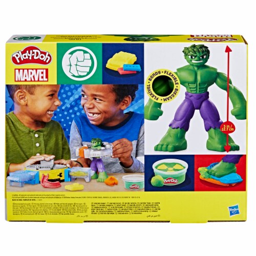 Hasbro Play-Doh Marvel Hulk Smash & Squish Playset Perspective: left