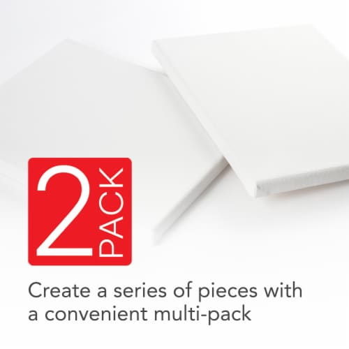 Daler-Rowney Simply Stretched Canvas - White Perspective: left