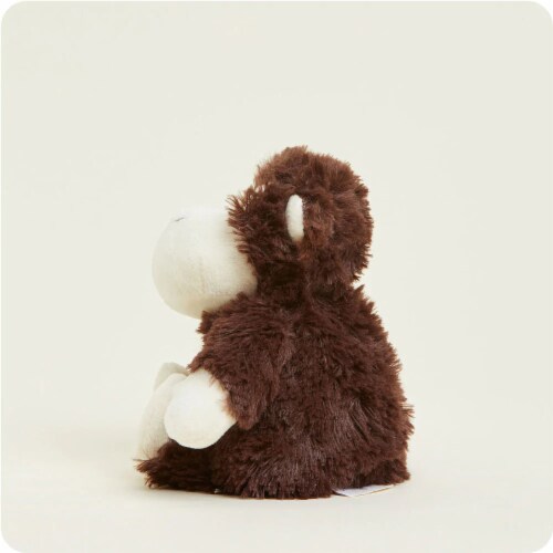 Warmies Cozy Plush Heatable Lavender Scented Stuffed Monkey Perspective: left