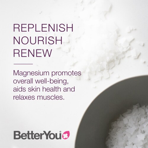 Magnesium Sleep by BetterYou for Unisex - 35.2 oz Bath Salt Perspective: left