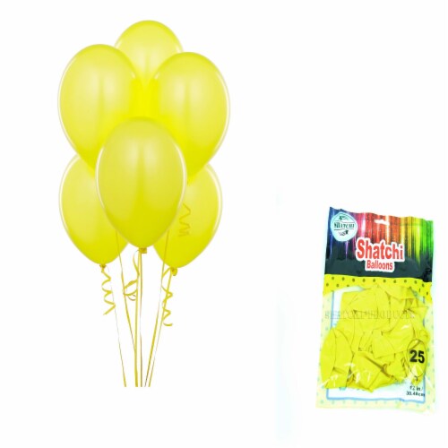 10 Helium Quality Latex Yellow Balloons Birthday Wedding Party Decorations 12  Plain Perspective: left