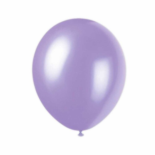 25 pcs 12  Metallic Purple Colour Latex balloons birthday party celebrations Perspective: left