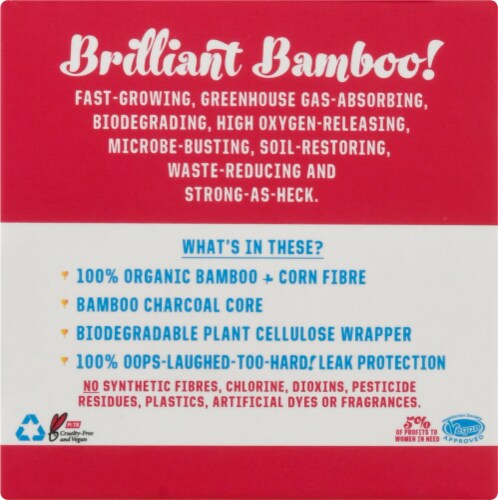 Glo Bamboo Liners for Sensitive Bladder Perspective: left