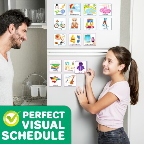 QUOKKA 95 Magnetic Reward Chore Chart Cards for Kids, 2.36x2.36 - Kroger