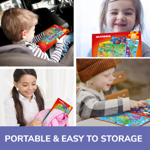 Travel Magnetic Puzzles For Toddlers 1-3 – 20+Pcs Fun