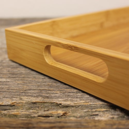 BergHOFF Medium Bamboo Serving Tray Perspective: left