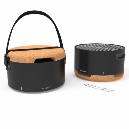 BergHOFF Tabletop BBQ Grill - Black Perspective: left