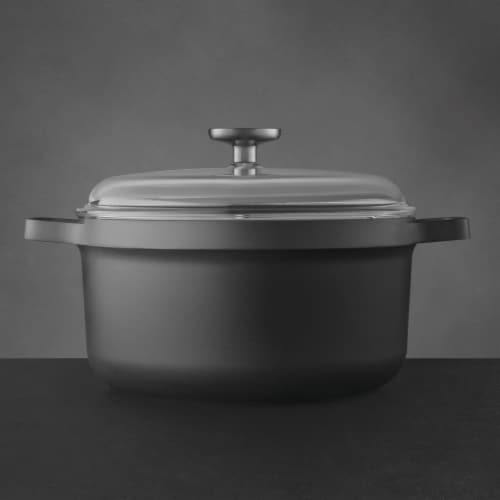 BergHOFF 10-Inch Cast Aluminum Covered Stock Pot Perspective: left