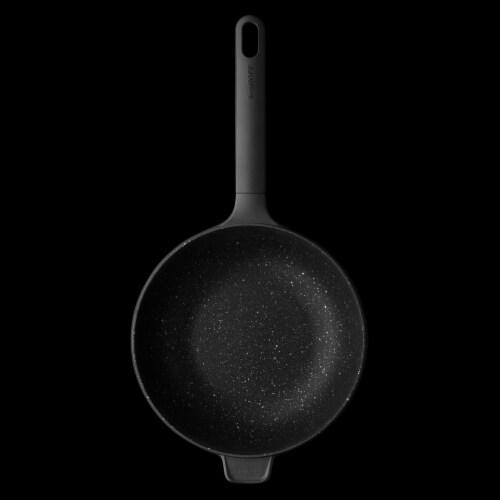 BergHOFF GEM 10-Inch Non-stick Stir Fry Pan 3Qt., Black Perspective: left