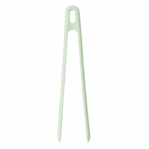 BergHOFF Leo Silicone Grill Tongs - 4 Pack - Mint Perspective: left