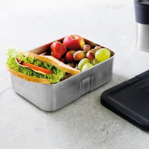 BergHOFF Essentials Stainless Steel Lunch Box Perspective: left