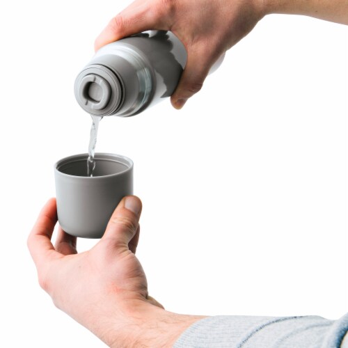 BergHOFF Stainless Steel Thermos - Gray Perspective: left