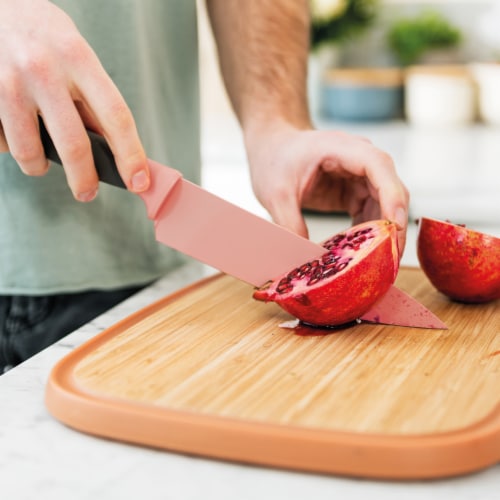 BergHOFF Leo Knife and Cutting Board Set Perspective: left