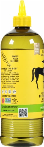 Terra Delyssa Extra Virgin Olive Oil Squeeze Bottle Perspective: left