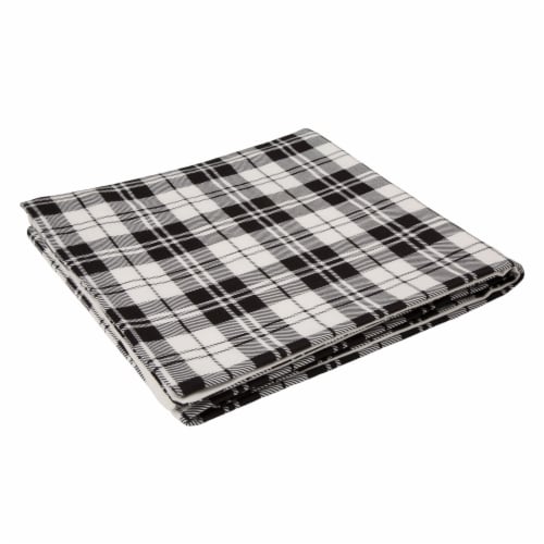 Glitzhome Cotton Quilted Weighted Blanket and Removable Duvet Cover - Shell Perspective: left